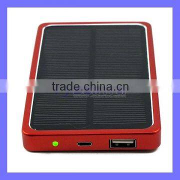 0.7W Poly-Si 4000mAh Solar Charger For Mobile Phone