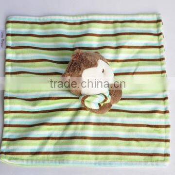 2015 plush monkey baby blankets