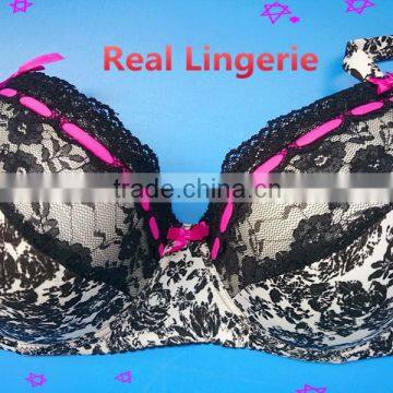 Fashion Plus Size Bra Set