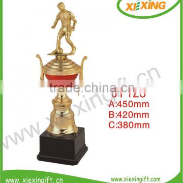 2014 hot trophy gifts big 3D golden angel metal trophy