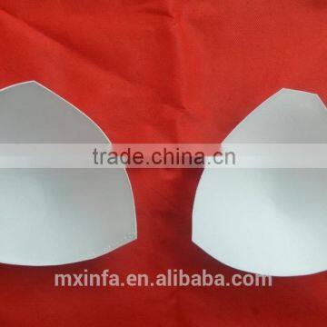 Triangle shape swimwear bra cup