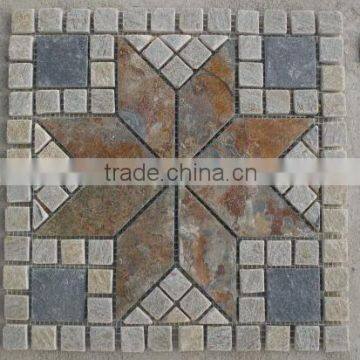 slate stone mosaic tiles