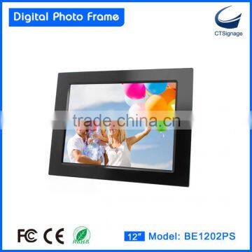 12" digital photo frame for cars BE1202PS acrylic led photo frame