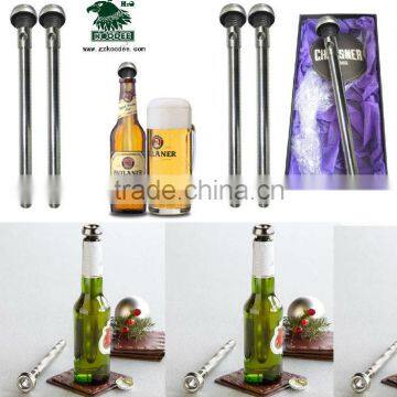 Reusable stainless steel beer stick beer chiller beer cooler household supplier