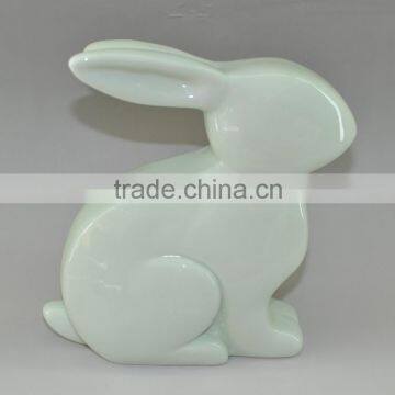 ceramic lovely rabbit statue for Easter