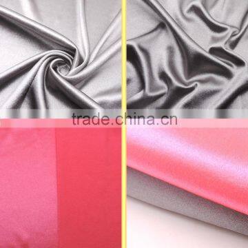 Shiny Weft Knitting Crepe Silk Satin Fabric Price for Stage Dress photo-5