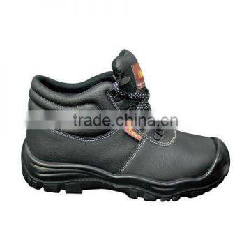 OSP 9876 Popular Black Leather Office Safety Shoes