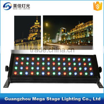 Mega high quality rgb dmx ip65 60x3w led wall washer