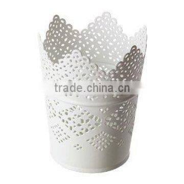 white candle lantern votive style