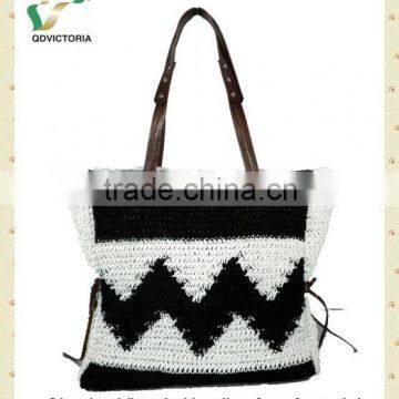 Ladies' Fashion Paper Straw Handbag