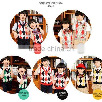 2016 New Fashion Woolen Kids School Uniforms for t Shirt Sexy High School Uniform Wholesale Primary School Uniform (ulik-013) photo-4
