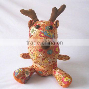 Soft Christmas deer plush toys Christmas gift