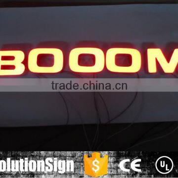 Front Lit Illuminated Epoxy Resin Lighted Logo and Letters photo-4