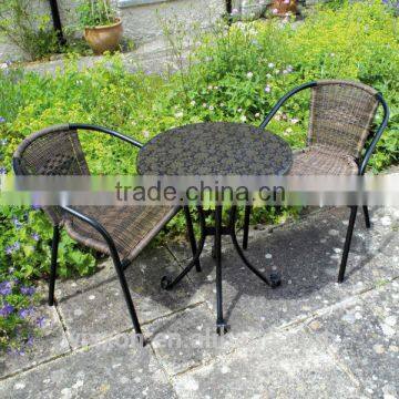 Garden Rattan Table Sets,Garden Wicker Table Sets,Bistro Table Set,Bistro Chair Set,Wicker Bistro Set,Patio Bistro Set