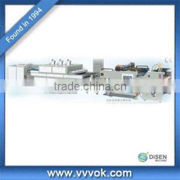 Automatic cylinder screen printing machine line