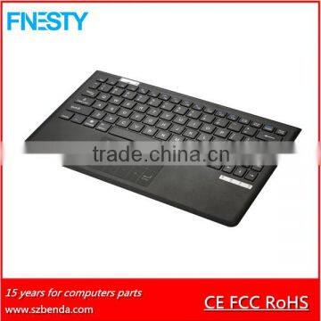 2014 hot selling mini handheld bluetooth wireless keyboard touchpad