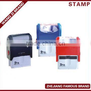 Plastic self inking stamp , photo sensitive stamp