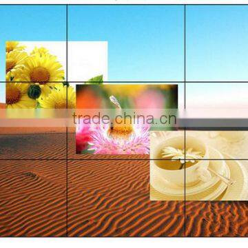 RIEN hot selling original Korea Samsung Panel 46 inch super narrow bezel 3.9mm lcd video wall, indoor video wall lcd