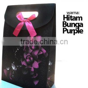 Hitam color gift paper bag