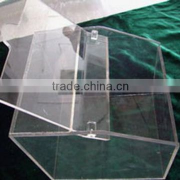 GH-RZ281 High transparance hot sale acrylic display rack/food display rack