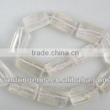 Natural White Quartz Cylinder and Irregular Shape
