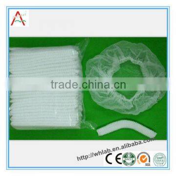 disposable surgical nonwoven bouffant cap