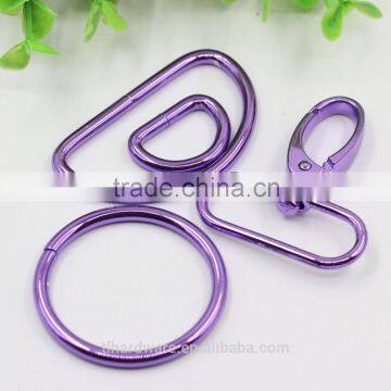 Metal Bag Swivel Hooks Metal Snap Hooks With Key Rings photo-2