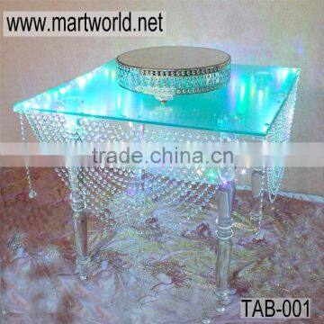 Customized acrylic crystal table with LED light(TAB-001)                        
                                                Quality Choice