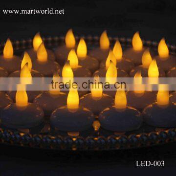 luxury Promotion Battery Operated Flickering LED Tea Light candle holders waterproof LED-003