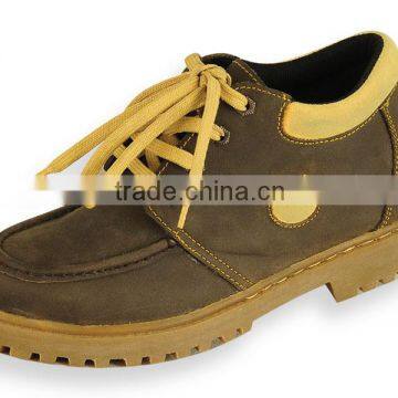 Brown new design safety shose with steel toe foot protection