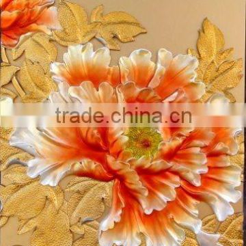 atr decoration chinese luxury peony