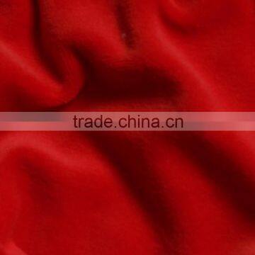 Print polyester washed velvet fabric for garment