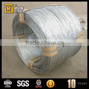 8 gauge galvanized steel wire/hot dip galvanized wire coil