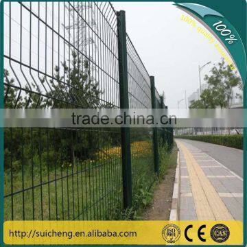 Galvanized Welded Wire Mesh Fence/PVC Coated Welded Wire Fence/Security Fencing(Guangzhou Factory)