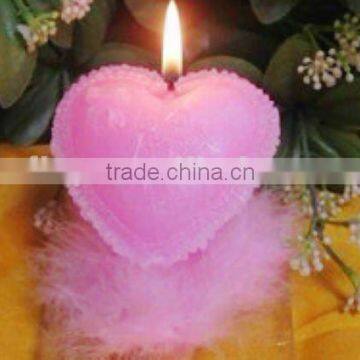 Wholesale Wedding candles/candle for wedding celebration/herat shape