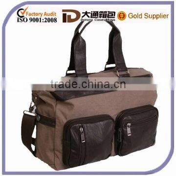 Latest Fashion Canvas Duffel Travel Shoulder Messenger Bag For Men