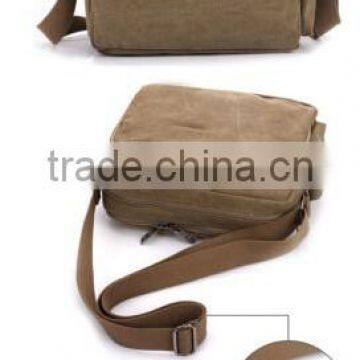 Wholesale Custom Canvas Men Shoulder Messenger Bag photo-5