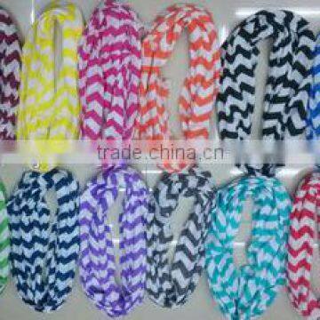 wholesale baby girls and women chevron scarft