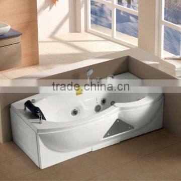 Acrylic indoor massage bathtub/spa tub/whirlpool for bathroom use one person