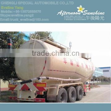 3axles Bulk powder goods tanker trailer for sale