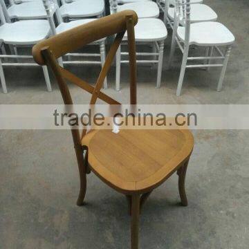 dining stackable cross back wood chair