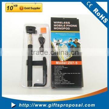Selfie stick with remote shutter selfie-stick