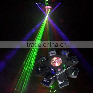 laser disco effect light Combined led&laser octopus