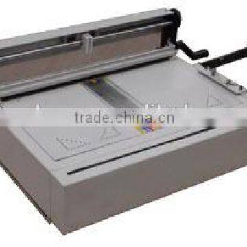 Easy Operation manual bookcover making machine