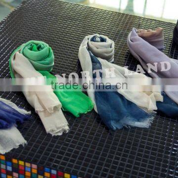 water soluble cashmere printed scarf