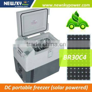 2014 high quality mini car freezer portable car freezer