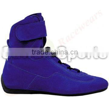 Medium Blue Color Racing Boot