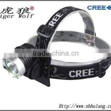 super bright rechargeable aluminum LED Headlight Headlamp