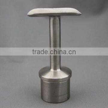 Stainless inox handrail railing tube support fixed for tube balustrade handrail support                        
                                                Quality Choice