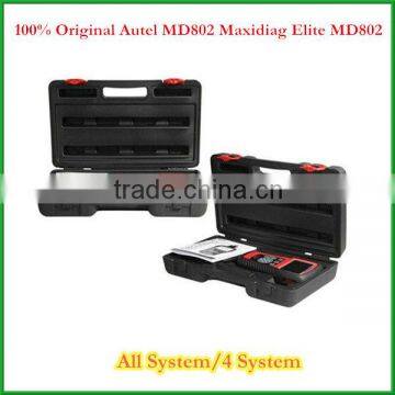 Promotion! 100% Original MaxiDiag Elite MD802 ALL Systems Autel md 802 all system + live data+OIL SERVICE RESET+EPB